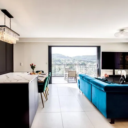Villa Modern Super-cannes Heated Pool, Parking, Clim, 7 Min To Cannes