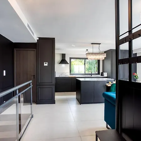 Modern Super-cannes Heated Pool, Parking, Clim, 7 Min To Cannes Villa