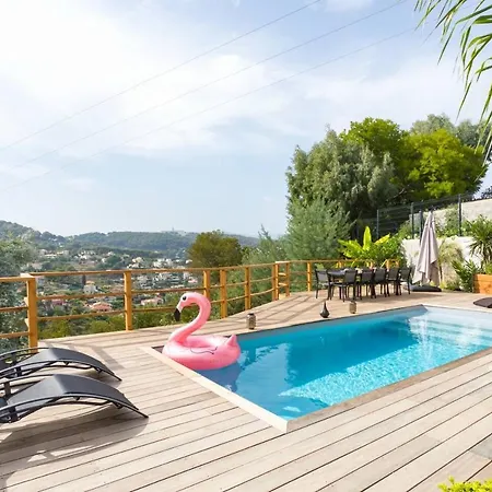 Modern Super-cannes Heated Pool, Parking, Clim, 7 Min To Cannes