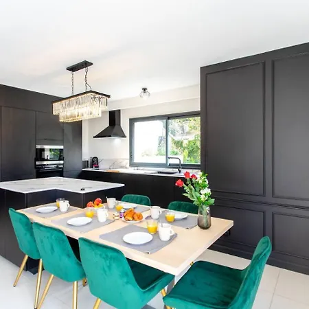 Modern Super-cannes Heated Pool, Parking, Clim, 7 Min To Cannes Villa